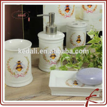 new design ceramic country style bath accessories